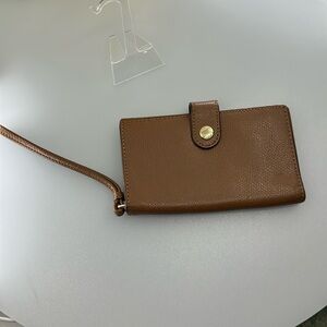 Coach Leather wristlet